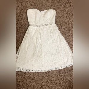 Lily Pulitzer Strapless Lace Mini Dress Size XXS